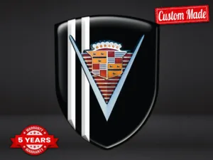 Cadillac Pegatina En Relieve Máximo Resistente Elegante Pro  ST